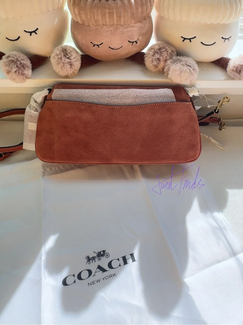 NWT 🍁 COACH Jet Shoulder Bag – Clay | CDZ74